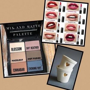 MK lipgloss,lipstick ,eye color buy 1 get 1  1/2